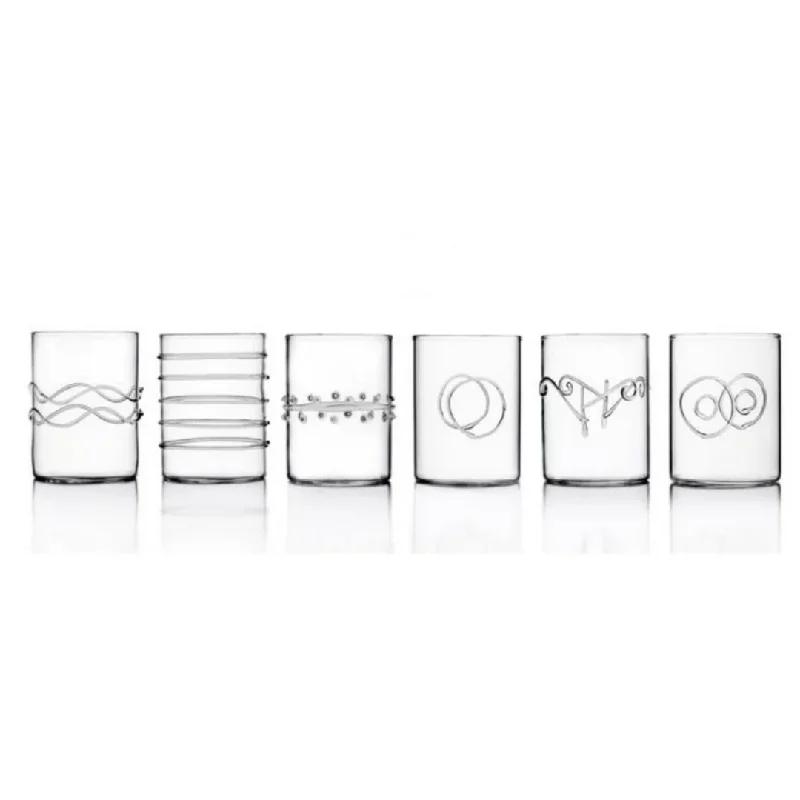 Deco Shot Glass Set of 6