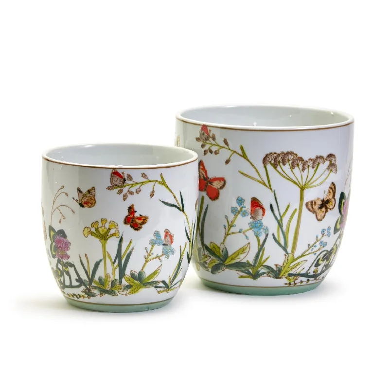 Butterfly Garden Planter Set of 2