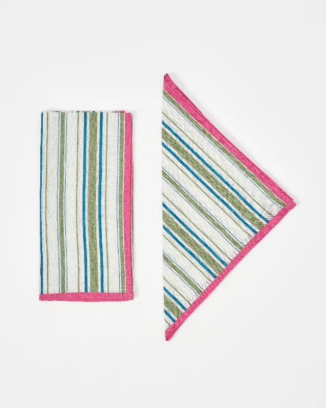 D'Ascoli Livinia Striped Napkins (Set of 4)