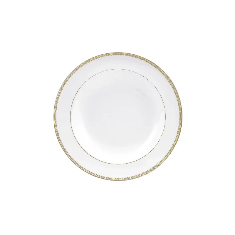 Vera Wang Lace Gold Rim Soup Plate 8.9in