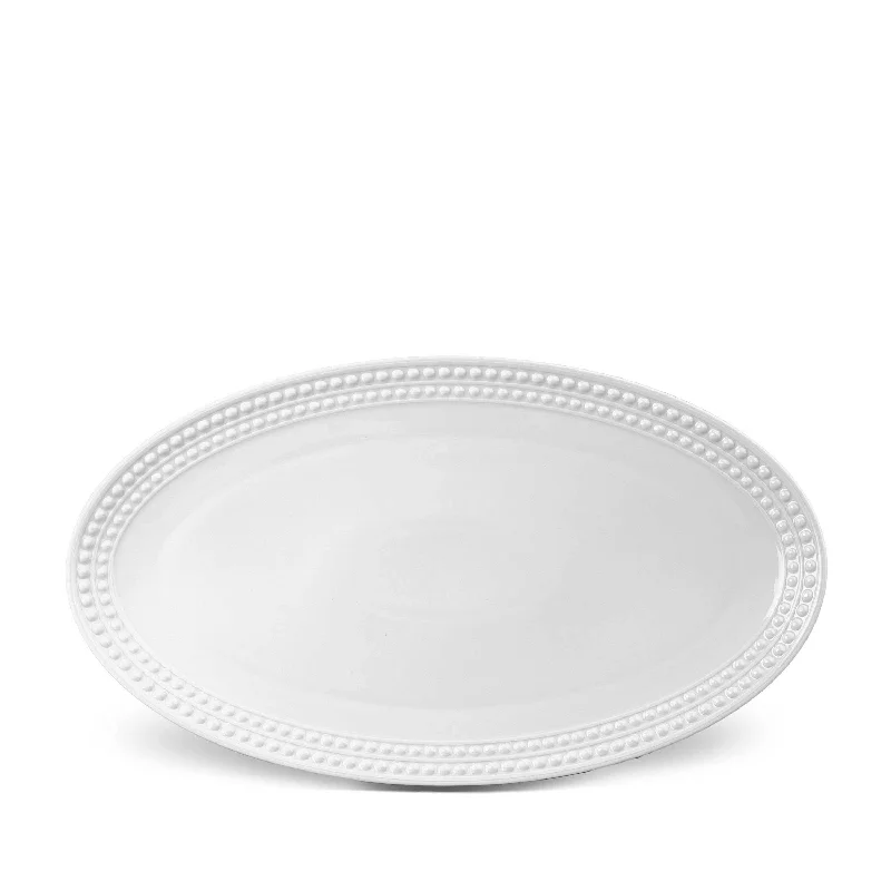 Perlée Oval Platter, Large