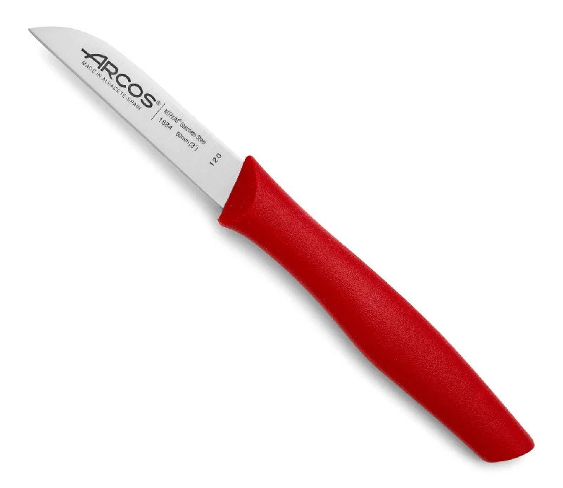 Arcos Nova Peeling Knife - Red, 80mm