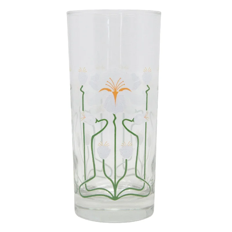 The Modern Home Bar White Iris Collins Glass