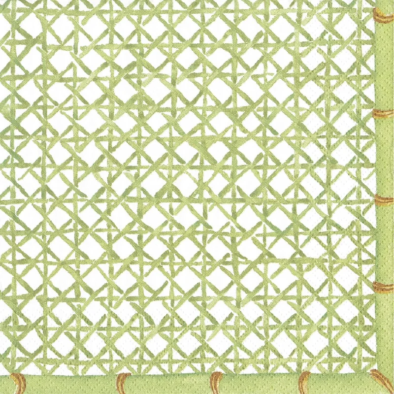 Trellis Cocktail Napkin By  Caspari