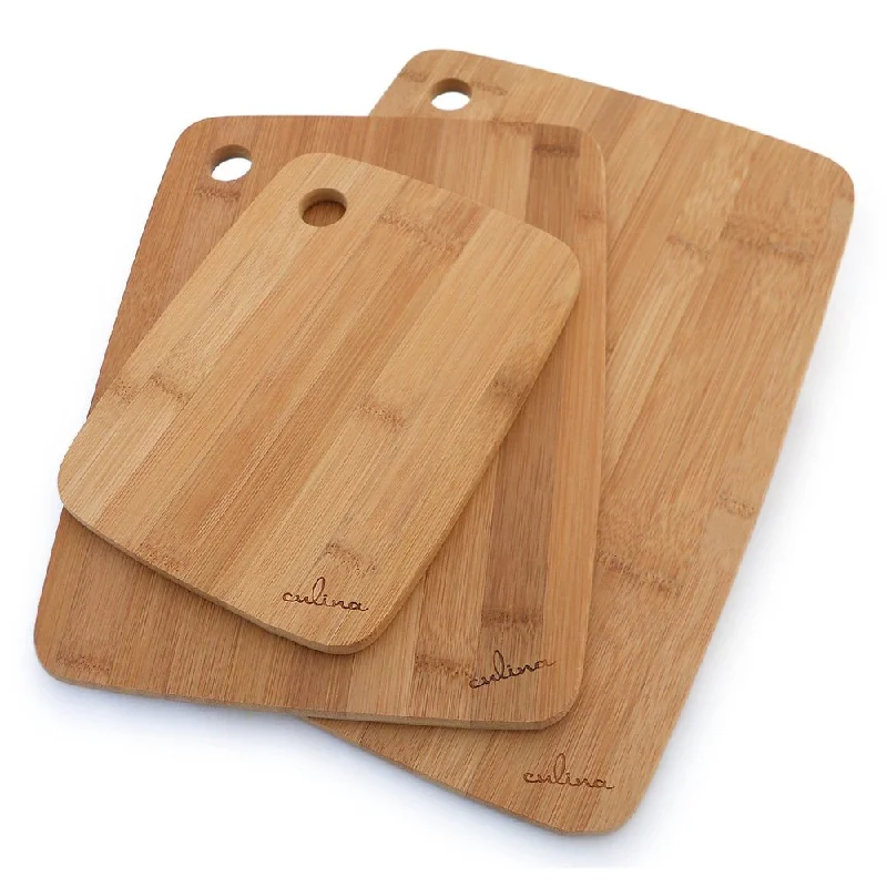 Culina Bamboo Wood Cutting Board (Set of 3) - L