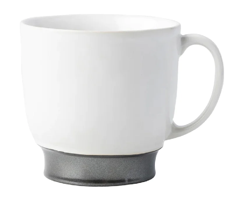 Juliska Emerson Mug- White & Pewter