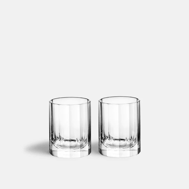 Fluted Shot Glass Set of 2