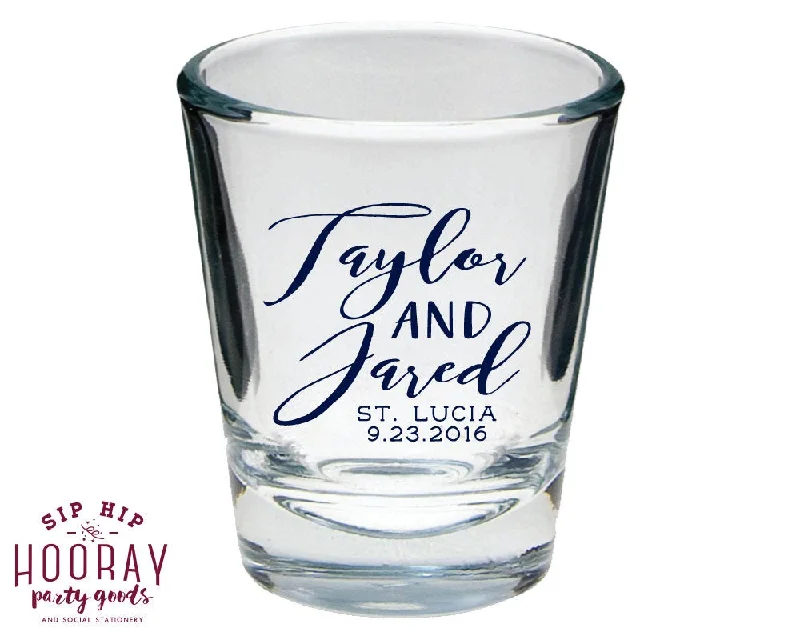 Wedding Favor Shot Glasses #1601