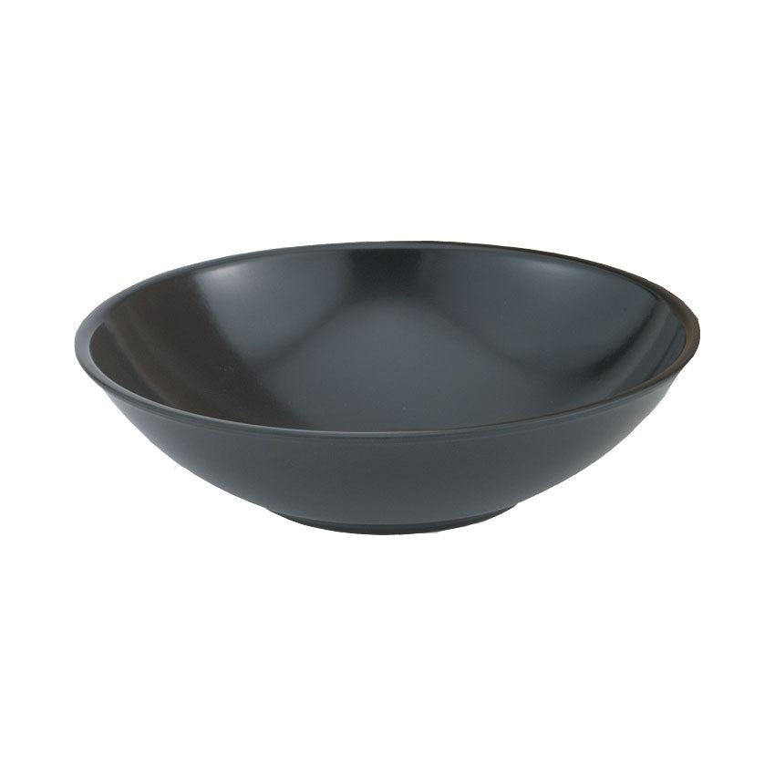 Vollrath 52870 34 Oz. Black Salad Bowl