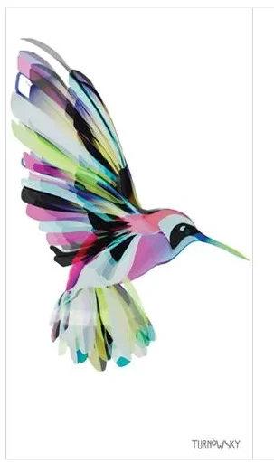 Corfu Hummingbird (Guest Towel)