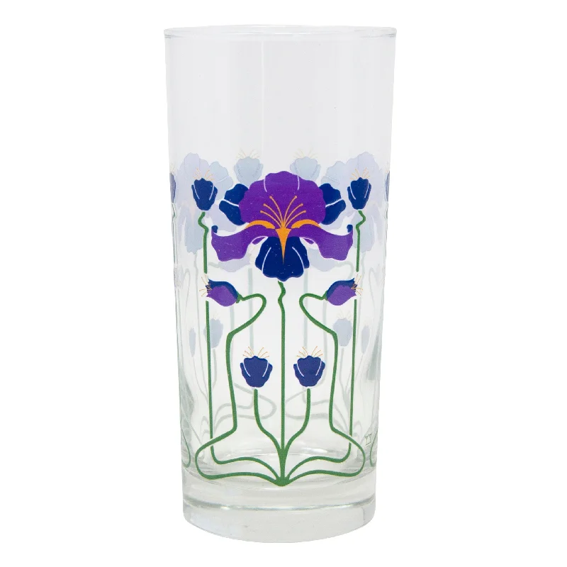 The Modern Home Bar Purple Iris Collins Glass