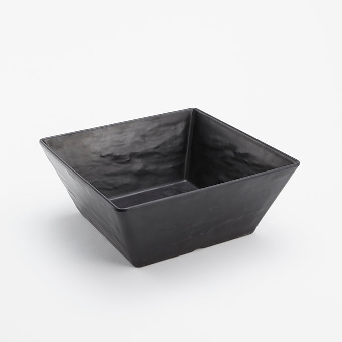 American Metalcraft FSMEL94 Square Melamine Bowl, Faux Slate, 125 oz., 9.5" x 9.5" x 4"