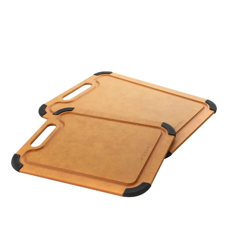 Curtis Stone 2-piece Wood Fiber Cutting Board Set Model 687-582