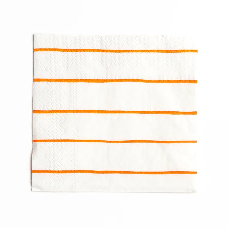 Clementine Frenchie Striped Large Napkins