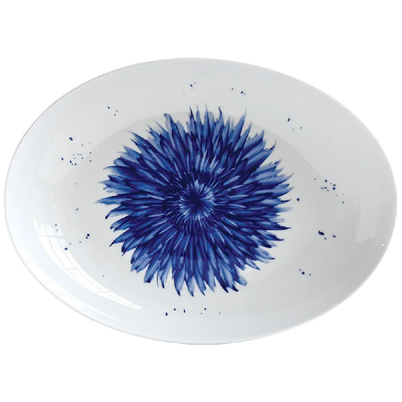 In Bloom Deep Oval Platter