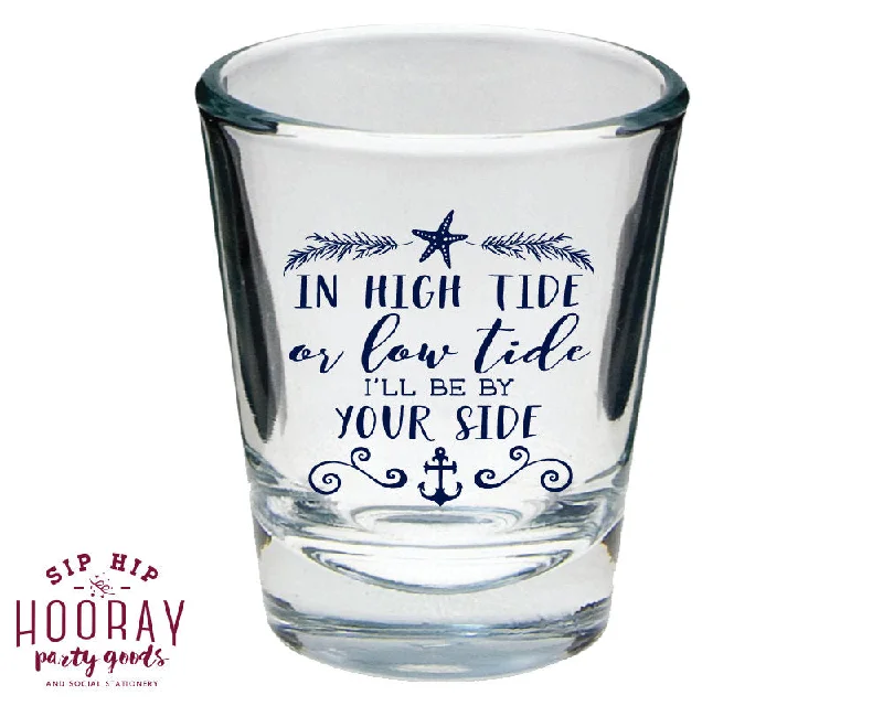 In High Tide Nautical Shot Glasses #1601