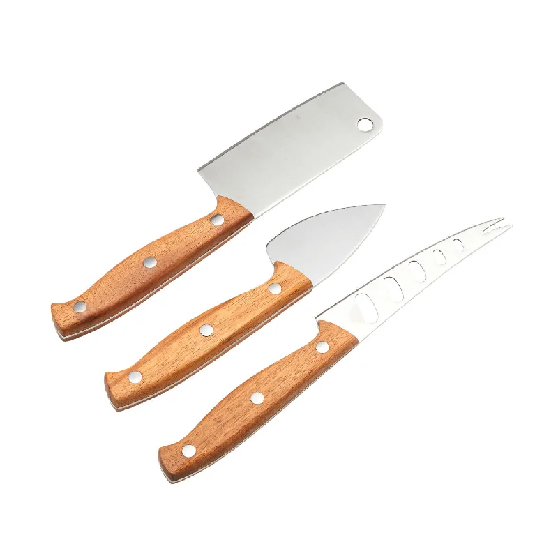 Epicurean Cuisine Cheese Knife Set of 3