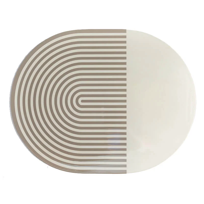 Stripes & Solids Lacquer Placemat, Set of 2