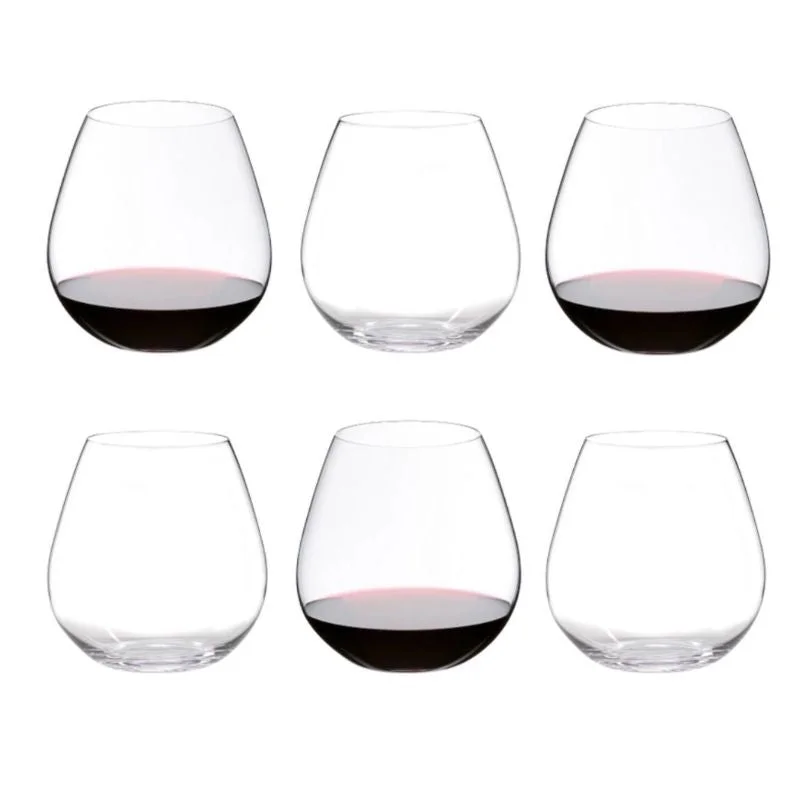 Riedel O Wine Tumbler Pinot Noir / Nebbiolo Glasses (Set of 6)