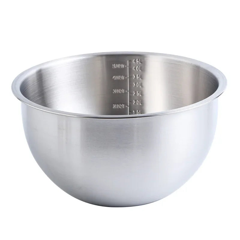 Stainless Steel Measuring Mixing Bowl