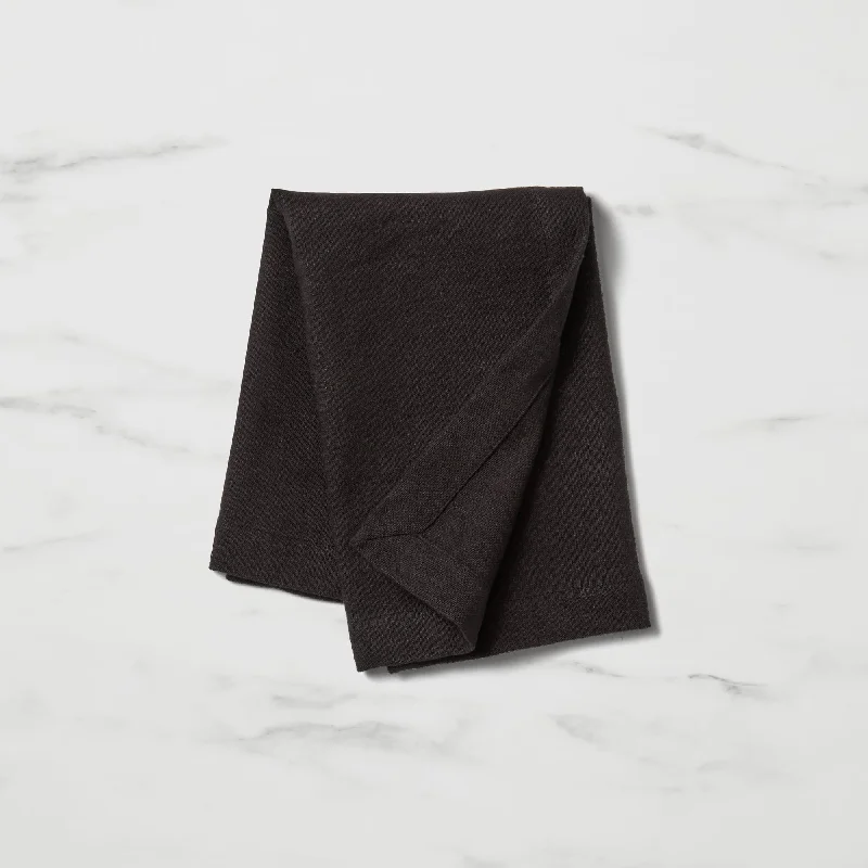 Salisbury & Co Classic Napkin 45cm Set of 4 in Black