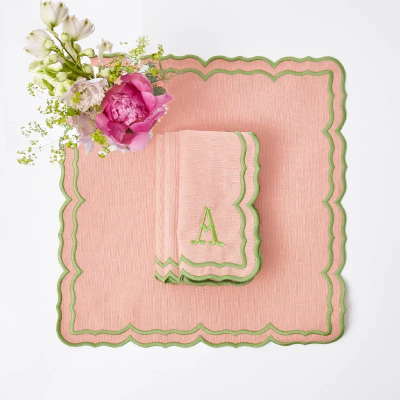 Fleur Pink Napkins (Set of 4)