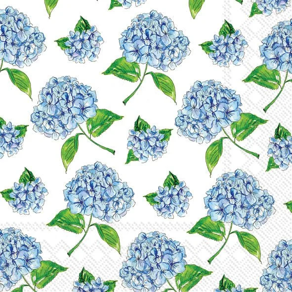 Hydrangea Scatter Cocktail Napkin By Boston International