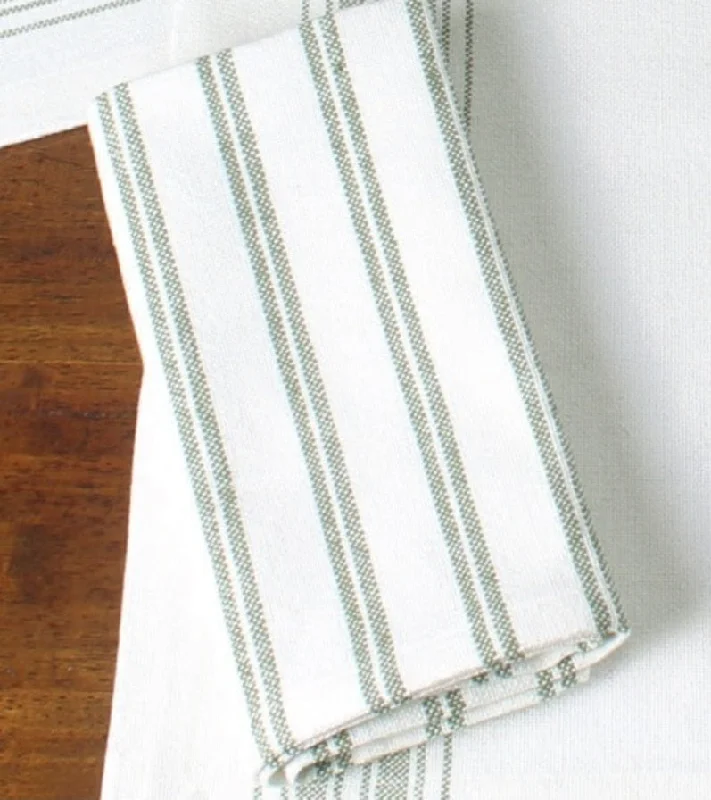 Grain Sack Sage Napkin set of 6 NK164009