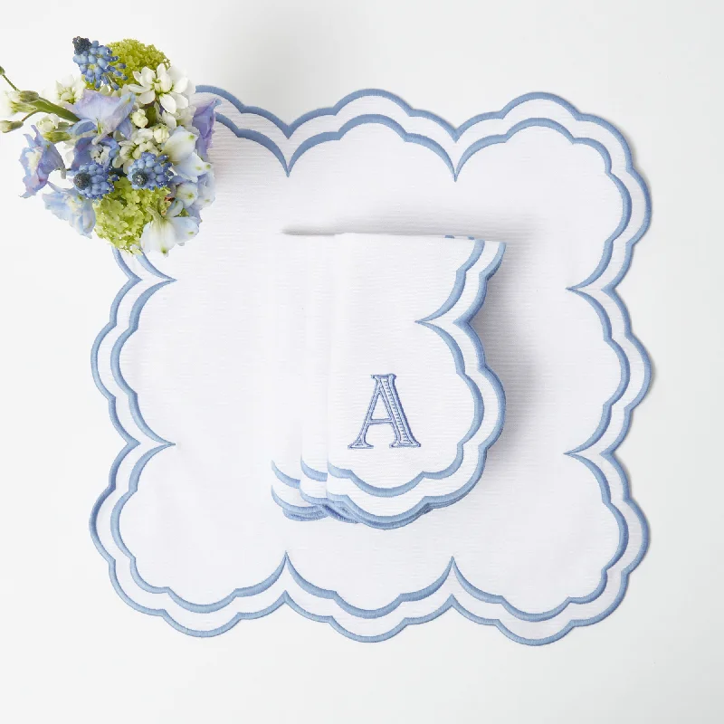 Serena White Napkins (Set of 4)