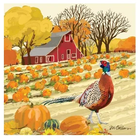 Hampshire Farm (Beverage Napkin)