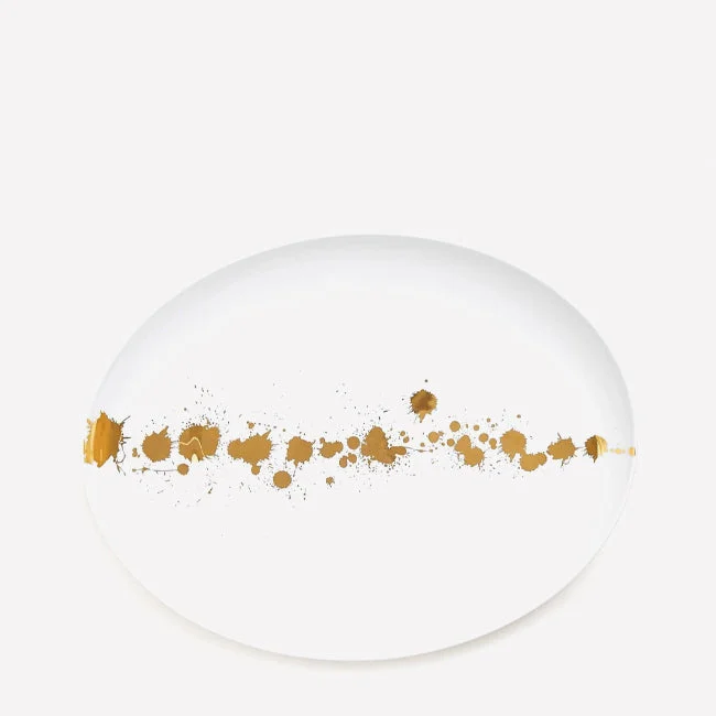 Jonathan Adler | 1948 Serving Platter - White & Gold