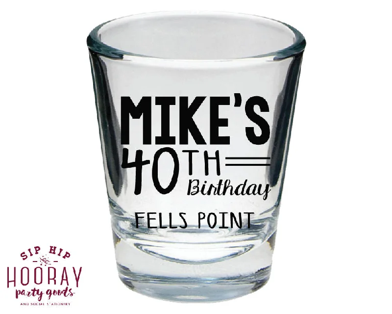 Birthday Shot Glass Design #1866