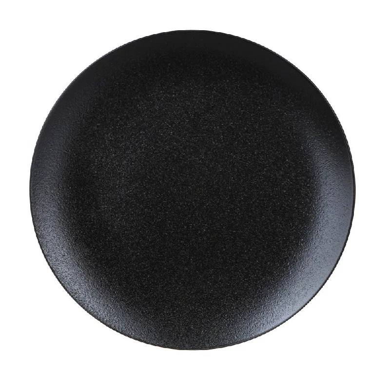 Side Plate Round Black 20cm