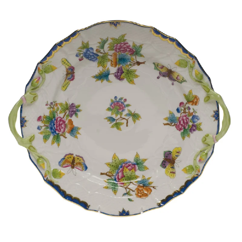 Queen Victoria Chop Plate with Handles