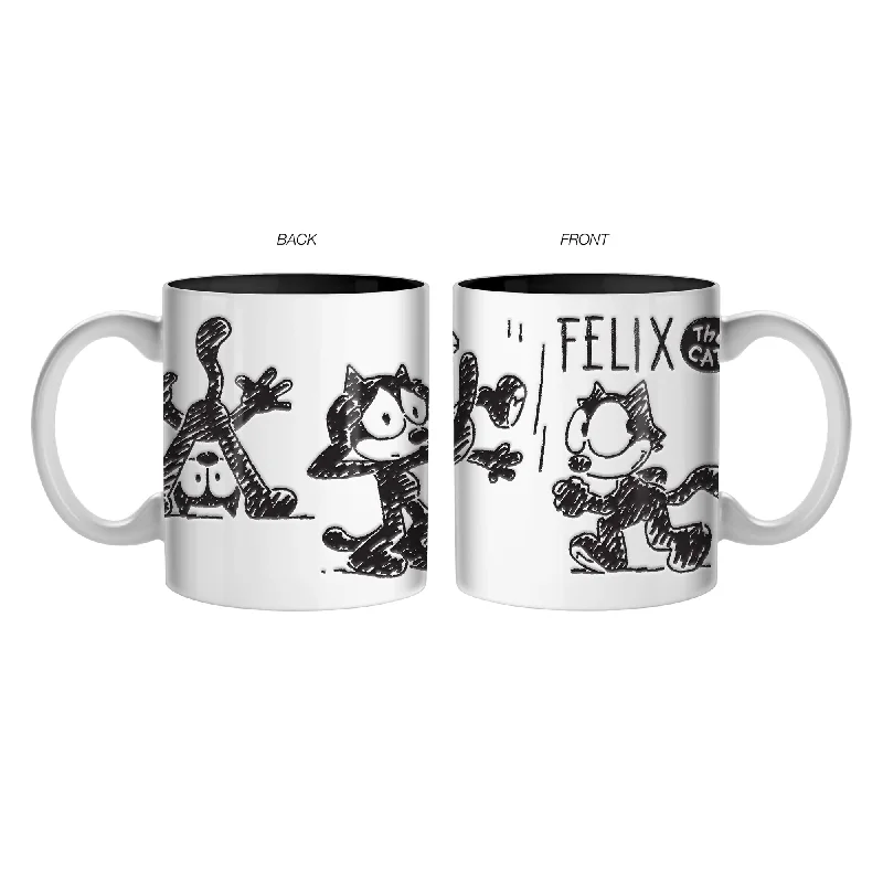 Felix the Cat Wax Resist 20oz Ceramic Mug