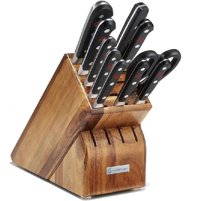 Wusthof Classic 11-Piece Acacia Block Set