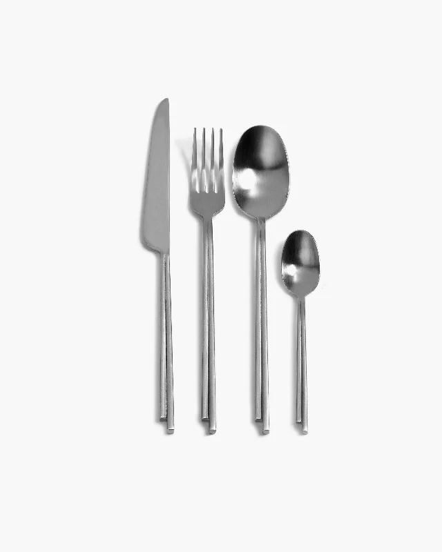 Cutlery set in giftbox 24 pcs stainless steel Dune