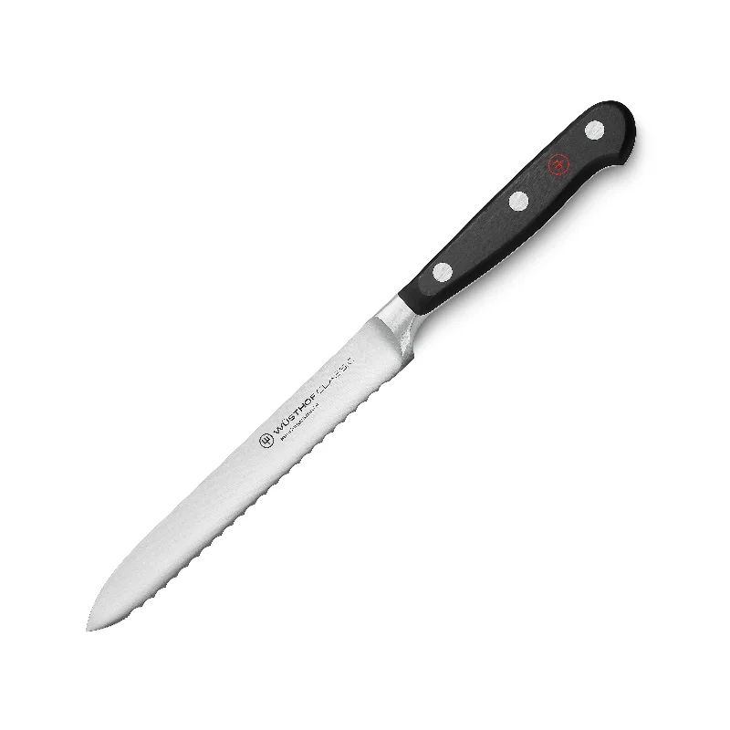 Wusthof Classic 5" Serrated Utility Knife