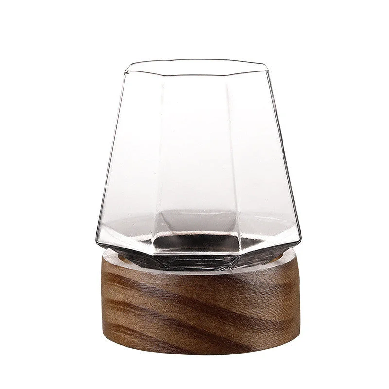 Octagonal Whiskey Tumbler