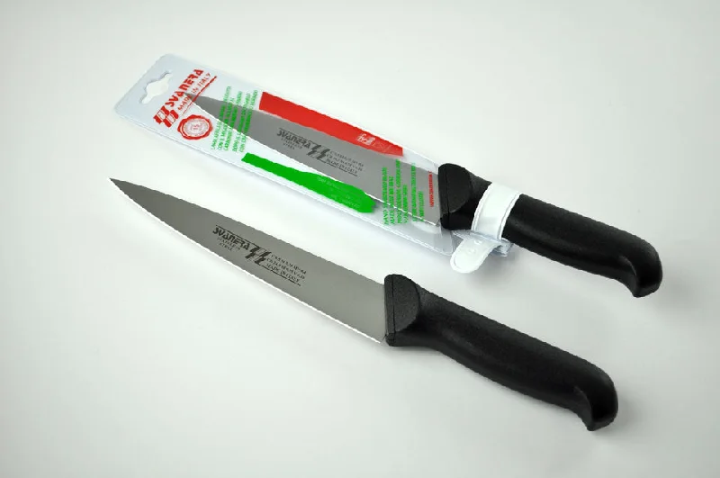 12" KITCHEN KNIFE-BLACK