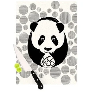 KESS InHouse KESS Original Panda Cutting Board