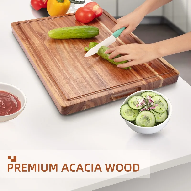 Large Wood Cutting board for Kitchen - 24"*18"