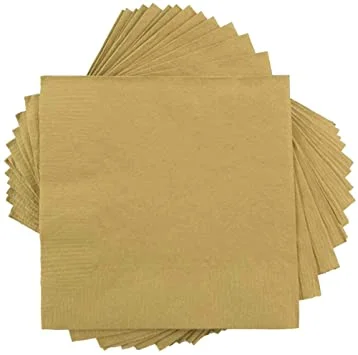 NAPKIN - GOLD 100 CT/PKG       BEVERAGE