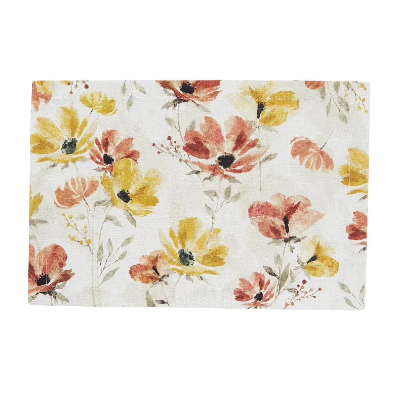 Phoenix Floral Placemat - Set Of 6 Park Designs