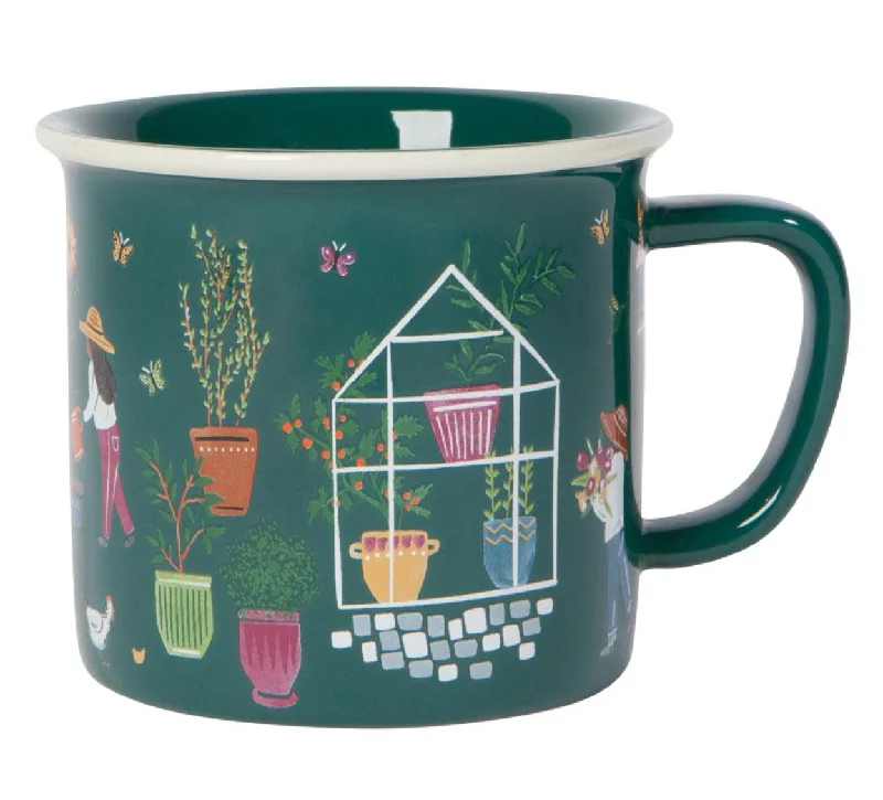 Now Designs Heritage Mug Green Thumb