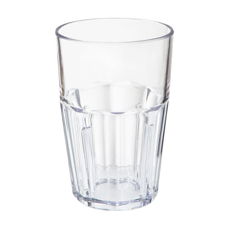 GET 9910-CL SAN Plastic Bahama Tumbler, Clear, 10 oz., Case of 12