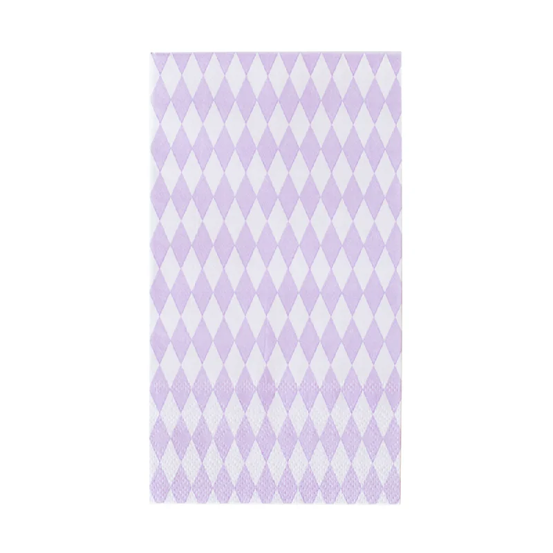 Check It! Purple Posse Guest Napkins