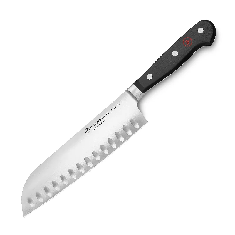 Wusthof Classic 7" Hollow Edge Santoku Knife