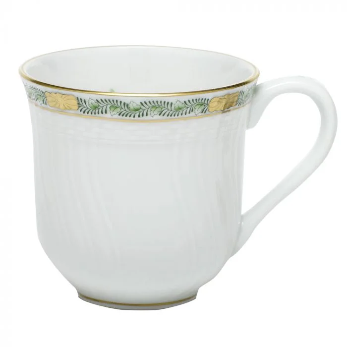 Herend Chinese Bouquet Garland Mug - Green