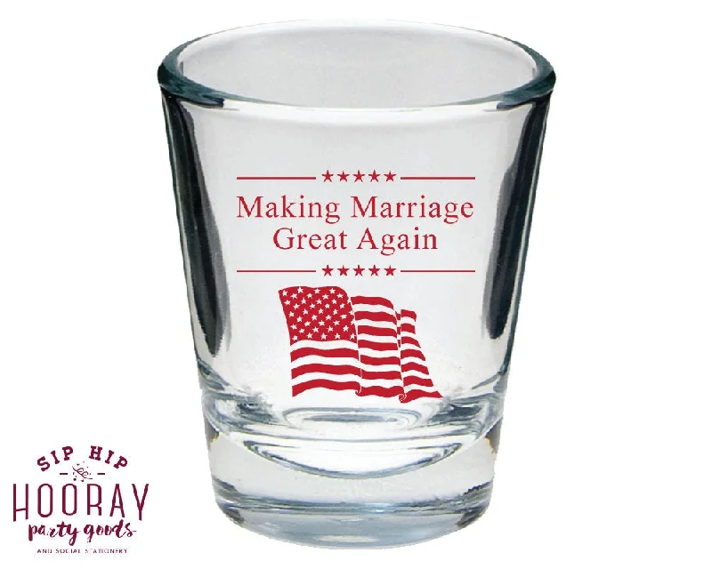 American Flag Shot Glasses #1479